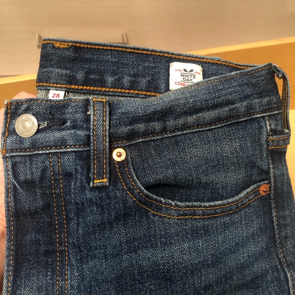 Levi Straight Leg Dark Wash Denim - Picture 4 of 4